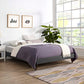 Loryn Full Fabric Bed Frame with Round Splayed Legs | Polyester by Modway