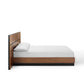 Caima Queen Platform Bed Walnut by Modway