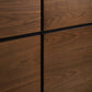 Caima Queen Platform Bed Walnut by Modway