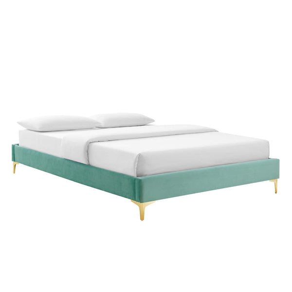 Sutton Twin Performance Velvet Bed Frame by Modway