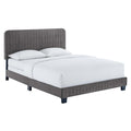 Celine Channel Tufted Performance Velvet Queen Bed by Modway