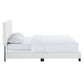 Celine Channel Tufted Performance Velvet Twin Bed by Modway