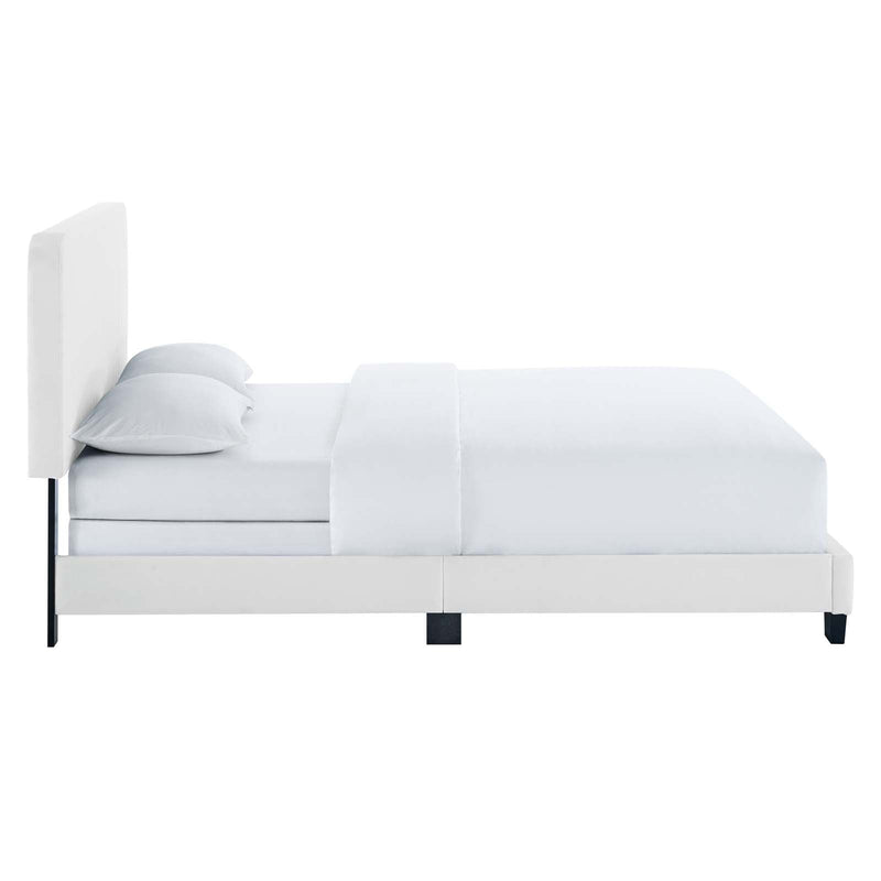 Celine Channel Tufted Performance Velvet Full Bed by Modway