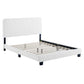 Celine Channel Tufted Performance Velvet King Platform Bed by Modway