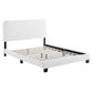 Celine Channel Tufted Performance Velvet Queen Platform Bed by Modway