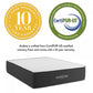 Aveline 16" Memory Foam King Mattress White by Modway