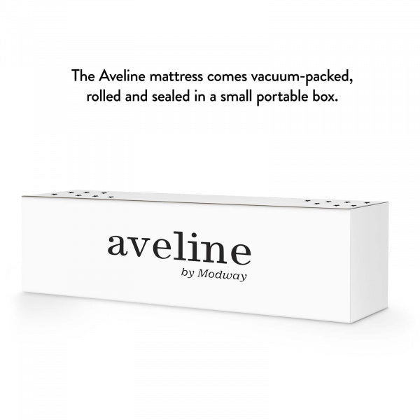 Aveline 16" Memory Foam King Mattress White by Modway