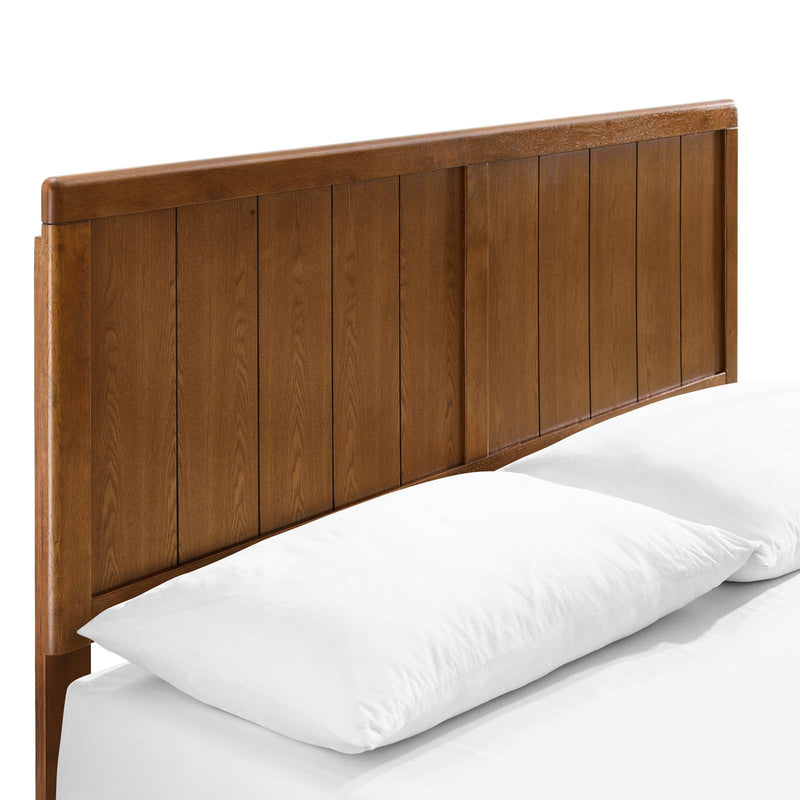 Alana King Wood Platform Bed With Angular Frame by Modway