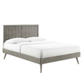 Alana Full Wood Platform Bed With Splayed Legs by Modway