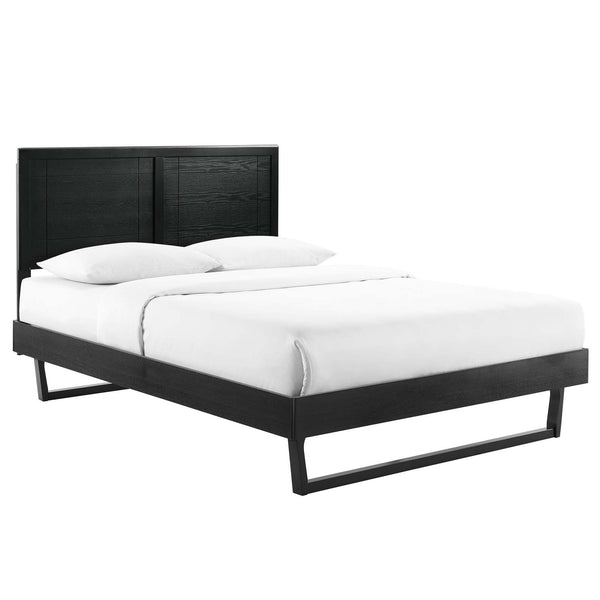 Marlee Full Wood Platform Bed With Angular Frame by Modway