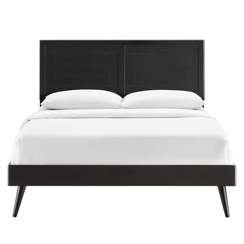 Marlee Full Wood Platform Bed With Splayed Legs by Modway