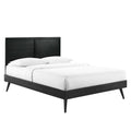 Marlee King Wood Platform Bed With Splayed Legs by Modway