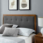 Willow Full Wood Platform Bed With Splayed Legs by Modway