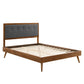 Willow Full Wood Platform Bed With Splayed Legs by Modway