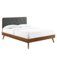 Bridgette Twin Wood Platform Bed With Splayed Legs by Modway