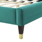 Gwyneth Tufted Performance Velvet Twin Platform Bed by Modway