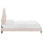 Gwyneth Tufted Performance Velvet King Platform Bed by Modway