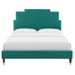 Lindsey Performance Velvet Full Platform Bed by Modway