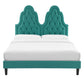 Alexandria Tufted Performance Velvet Full Platform Bed by Modway