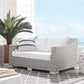 Conway Outdoor Patio Wicker Rattan Loveseat by Modway