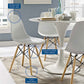Pyramid Dining Side Chairs Set of 2 by Modway