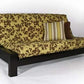 Rockwell Black Walnut Full Wall Hugger Futon Frame (KD) - Futons 4 Less