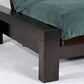 Rockwell Black Walnut Full Wall Hugger Futon Frame (KD) - Futons 4 Less